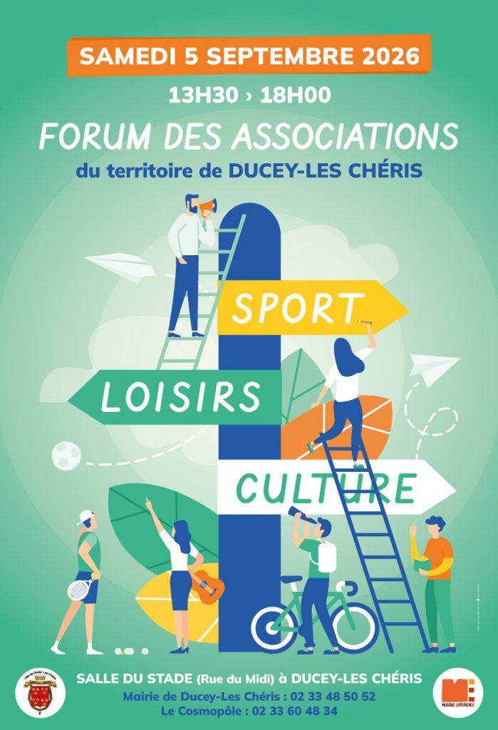 Forum des associations Ducey le 5 septembre 2026