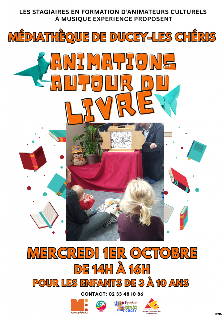 Ateliers autour du livre à la médiathèque