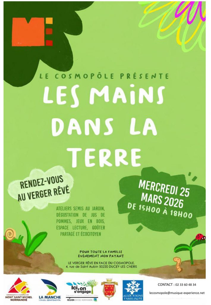 LES MAINS DANS LA TERRE le 25 mars 2026