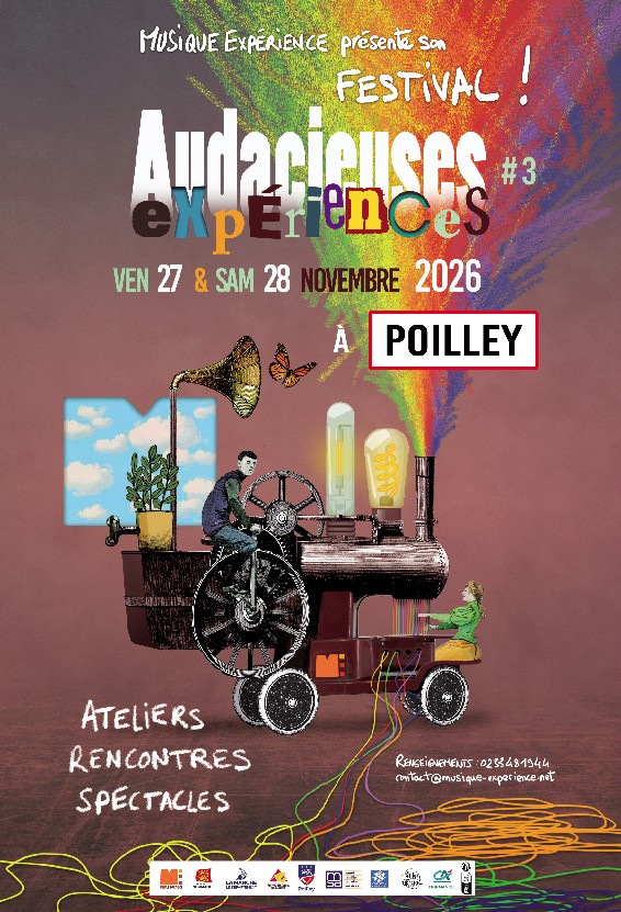Festival les Audacieuses Expériences #3 les 27 et 28 novembre 2026